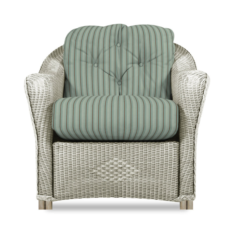Reflections Outdoor Lounge Chair, Canvas Natural Sunbrella® Canvas, Linen