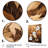 " Brown Beige Leafs Harmony III "-352131811-352131822