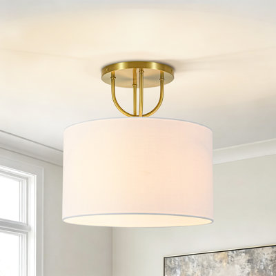 Plafonnier semi-encastré 1 lumière Rowan