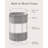 Large Woven Laundry Hamper Basket With Removable Liner And Handles - Handwoven Rattan Design, Sturdy Metal Frame, Foldable For Space Saving, Includes 2 Mesh Bags For Organization-1573998647