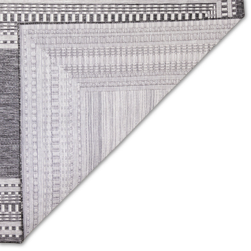 Trei Striped Indoor / Outdoor Rug, Rectangle 3'3" x 4'11"
