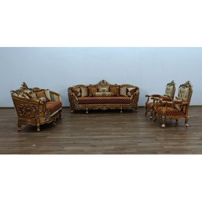 Busch 3 - Piece Living Room Set