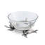 Sea And Shore Glass Dessert Bowl
