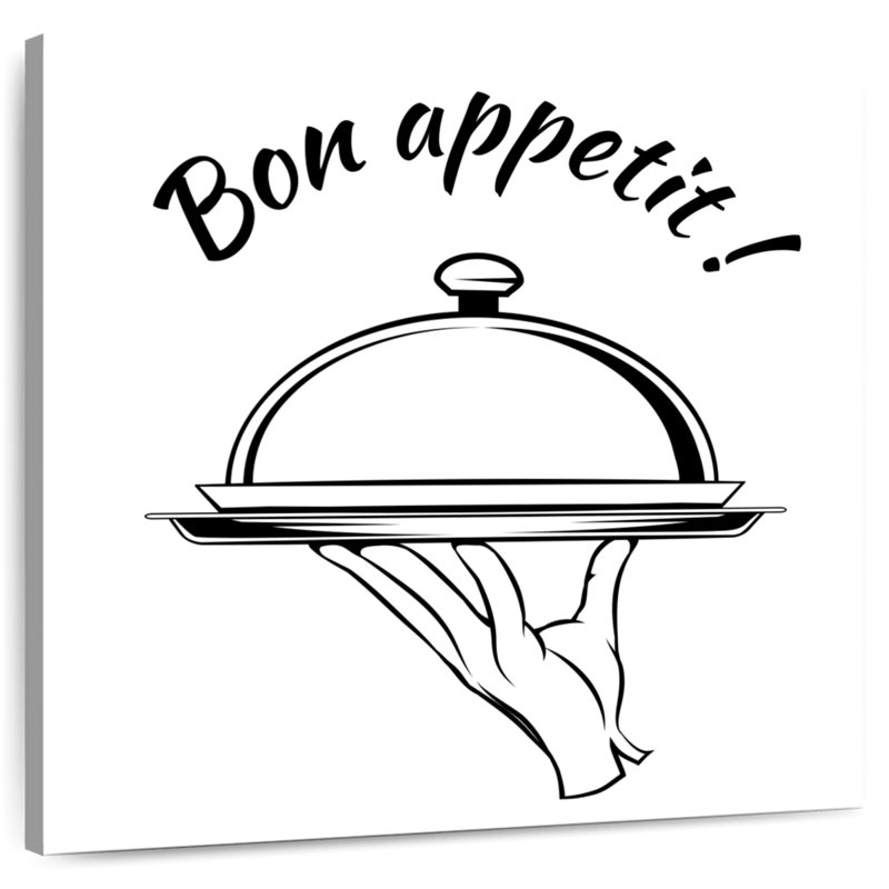 Tergel Bon Appetit Cloche, 10" H x 10" W
