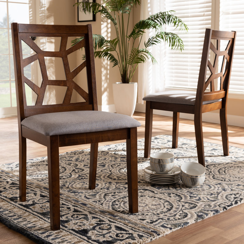 Eastwood Solid Wood Dining Chair, Grey