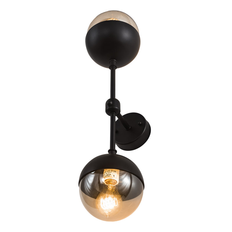 Bola Deux Steel Armed Sconce