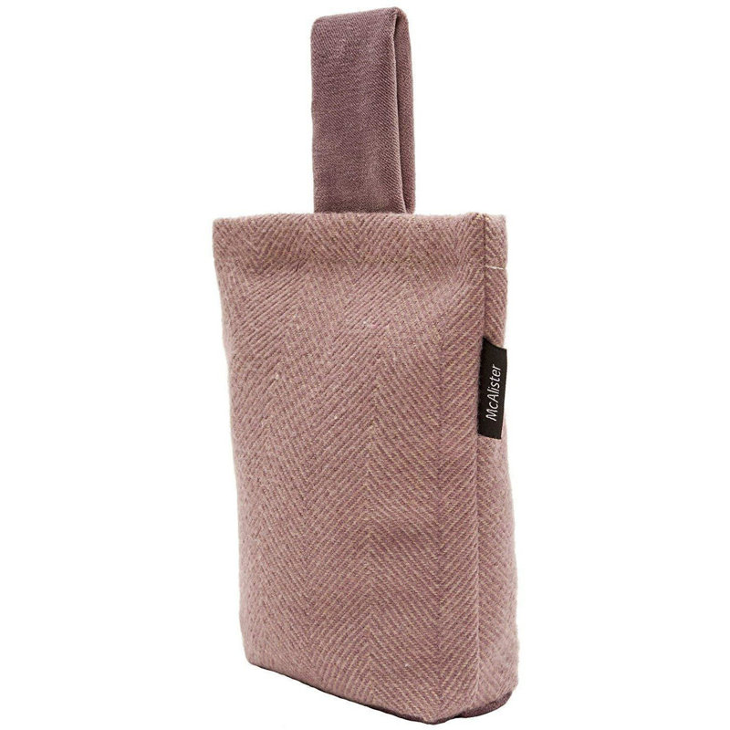 Herringbone Door Stop, Pink