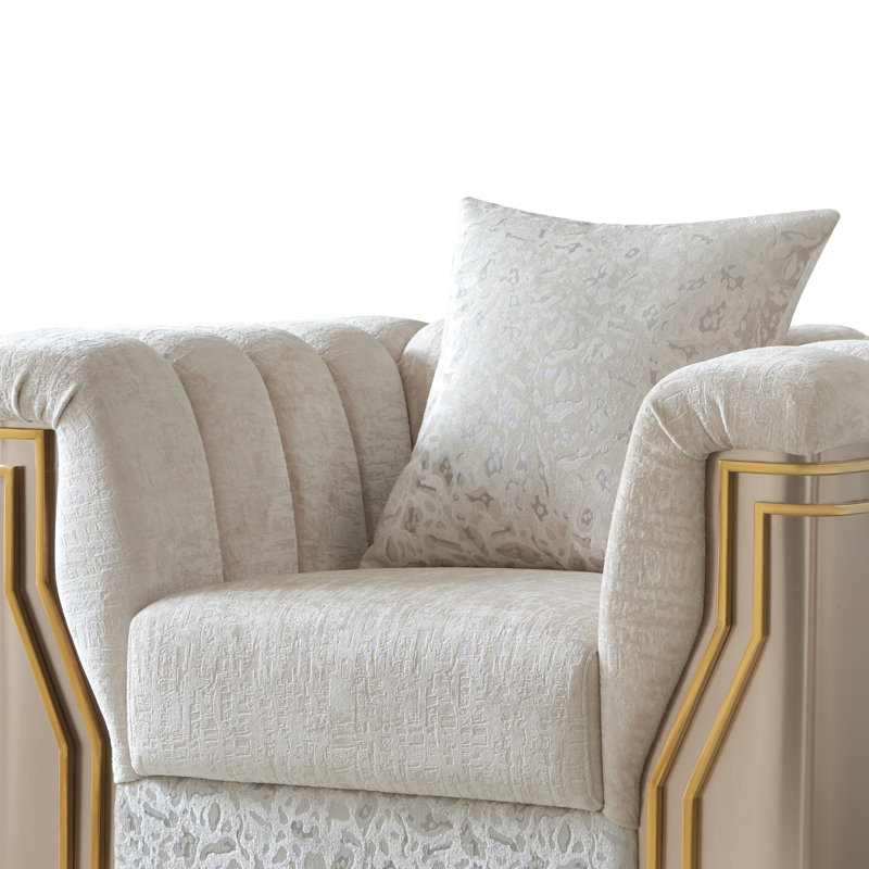 Chaise Dunleavy crème
