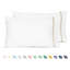 Ensemble de taies d'oreiller ouvertes rayées 100% coton percale-122613805-122613807