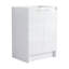 Armoire de salle de bain autoportante 24 po avec lavabo en résine