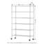 Cavazos 6-Tier Height Adjustable Steel Shelving Unit-2109891226-2109891230