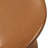 Kerri Brown Concrete Round End Table Glass Fiber Reinforced Cement Pedestal Base Sculptural Accent Table-799870755