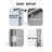 10x20 FT Heavy Duty Carport with Roll-Up Doors & Windows, 220G PE Waterproof UV-Resistant Shelter-124513413