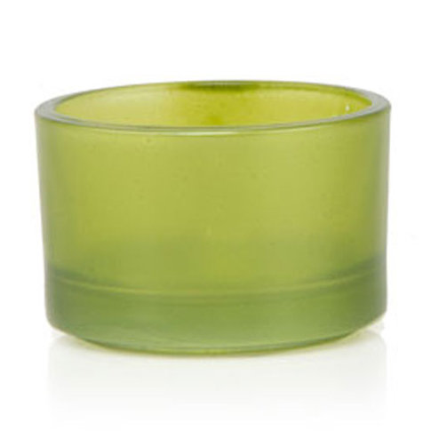 1.25cm Glass Tabletop Votive Holder, Pearlescent Peridot
