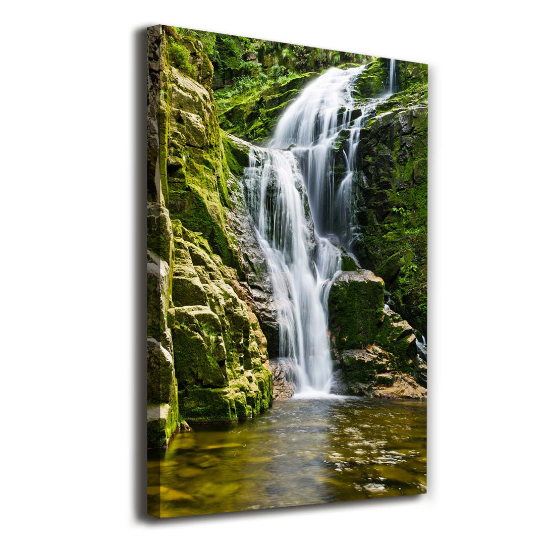 Waterfall - Wrapped Canvas Print