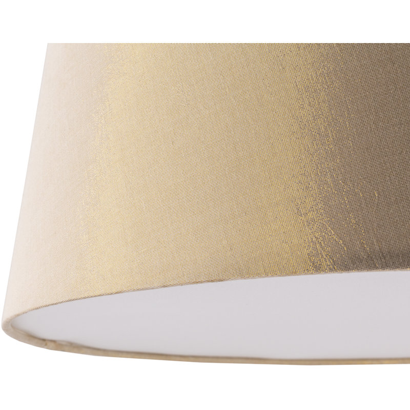 1 - Light Single Pendant, Gold, 10" H x 18" W x 18" D