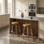 Elio Genuine Leather Counter Stool