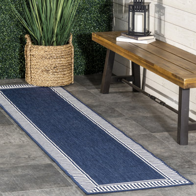 Alegre Bordered Indoor/Outdoor Rug