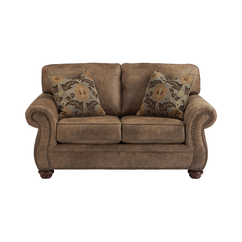 Larkinhurst Sofa And Loveseat With Recliner