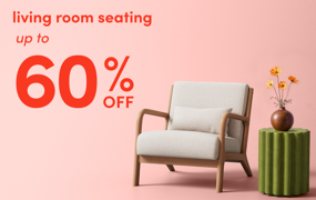 living room seating clearance