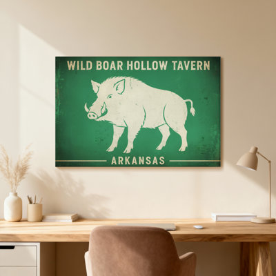 Animaux, sangliers, crosse, taverne, Arkansas