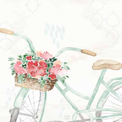 «Whats Happening II Neutral» par Dina June - reproduction d'art sur toile tendue