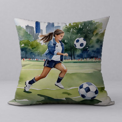  Abstract Reversible Throw Pillow