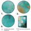 Jaivien turquoise tranquillité VI - paysages abstraits, art mural-625162779-625162776