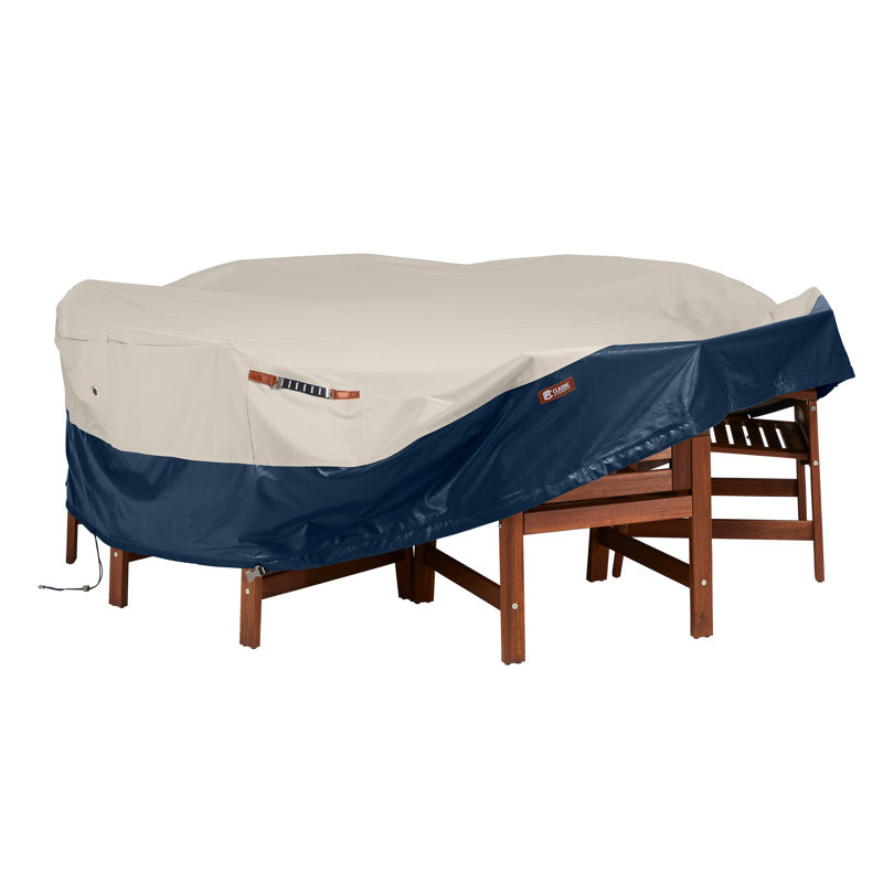 Mainland Outdoor Patio Dining Set Cover, 23" H x 94" W x 94" D