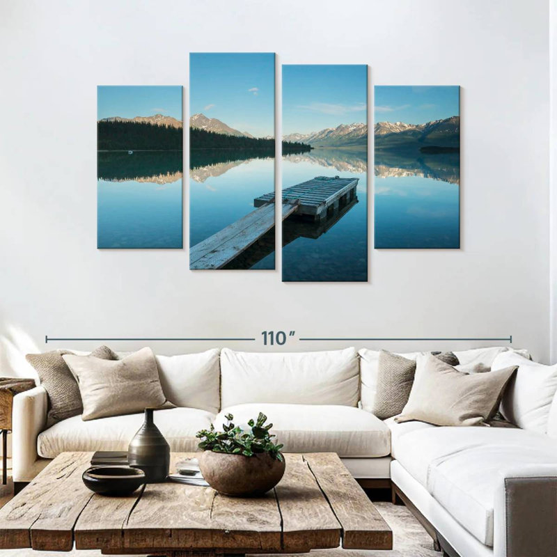 Quai Alvord Lake Clark, H 54 po x l 84 po