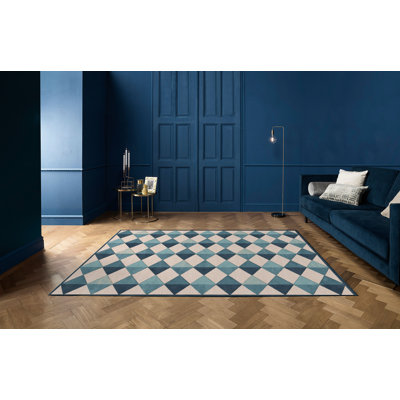 Garibay Geometric Viscose Area Rug