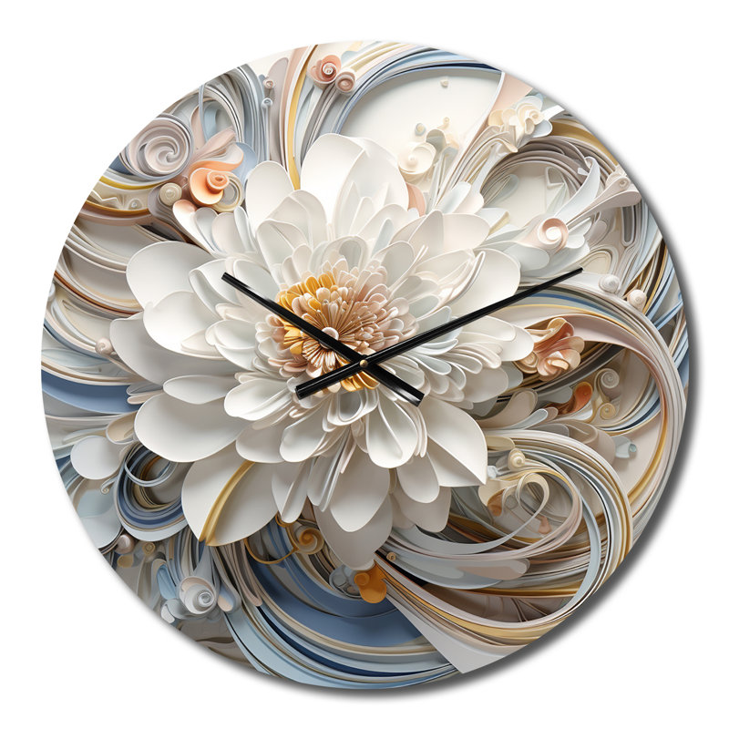 Horloge murale en métal, Petit