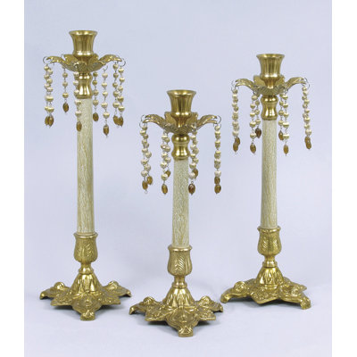 Brass Tabletop Candlestick