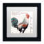 « à la ferme coq iii », impression sur toile-25776110-25776113-16299990