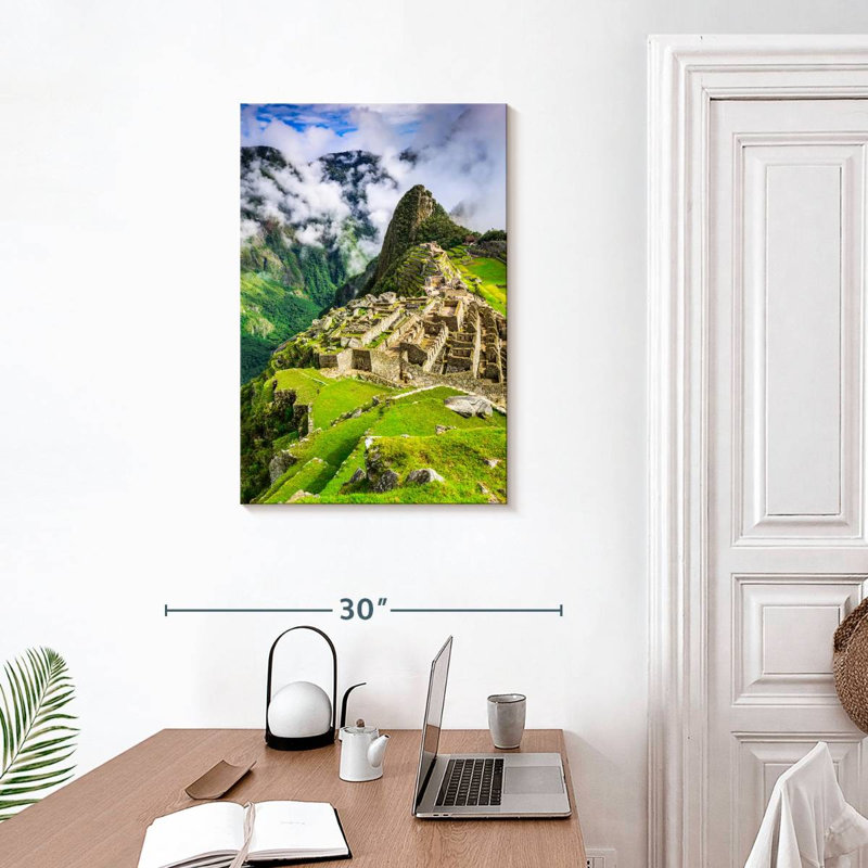 Lilie Machu Picchu, paysage, H 30 po x l 20 po