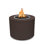 Beverly Round Concrete Smokeless Fire Pit