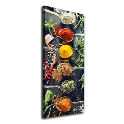 Spices - Wrapped Canvas Print