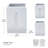 3 Piece Flatware Caddy Set with Wood Tray