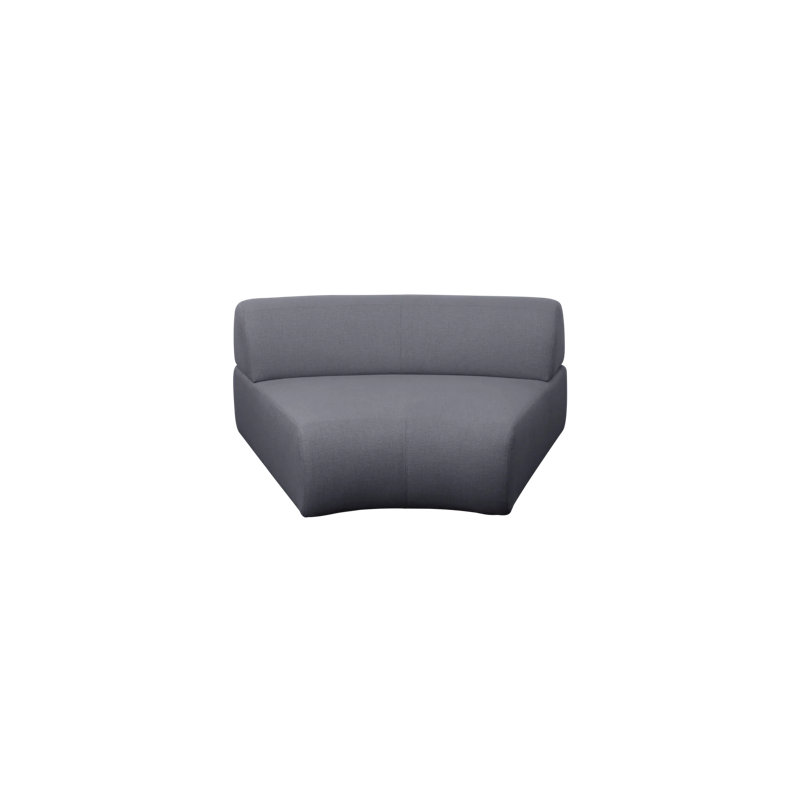 Mellow Sofa Center Module, Gray