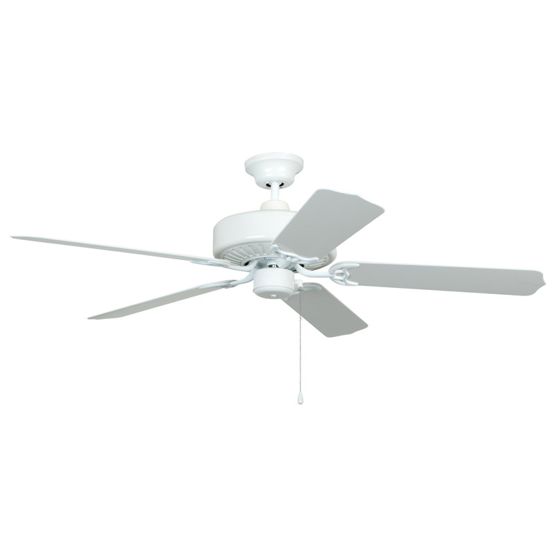 Cardorius 52'' Ceiling Fan, White with White Blades