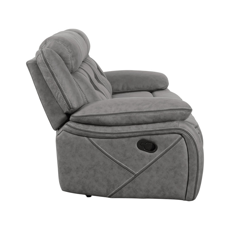 Ensemble de salon inclinable en cuir 2 pièces Corell