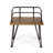 Outdoor Industrial Wood And Metal Chair