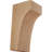 Clarksville 8'' H x 3.5'' W x 4'' D Wood-73220747-104562979