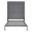 Lit escamotable double pleine grandeur avec tablettes-2122480475