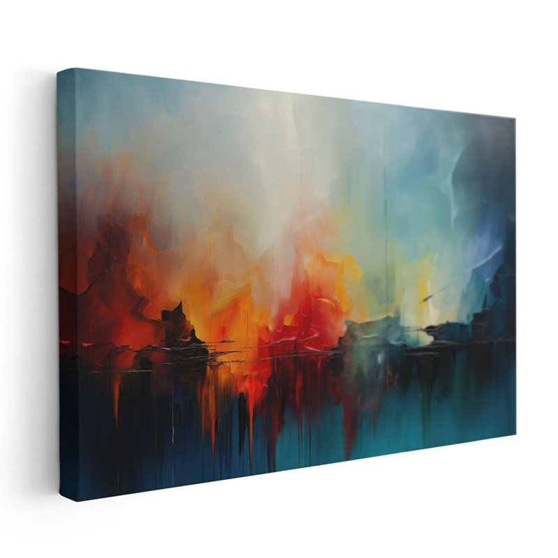 Depth Dive, 24" H x 36" W