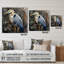 «Graceful Heron Waterbird I», art mural acrylique héron-1011637811
