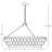 Bling 6 - Light Dimmable Geometric Chandelier-9977286