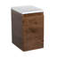 Meuble-lavabo simple 23,4 po Palaghia avec comptoir en céramique et acrylique-1501517081