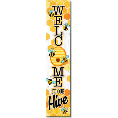 UV Resistant Wood Text & Numbers Wall Decor