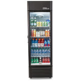 Premium Levella 24.21'' W Freestanding 280 Cans (12 oz.) 12.5 Cubic Feet Beverage Cooler with Glass Door